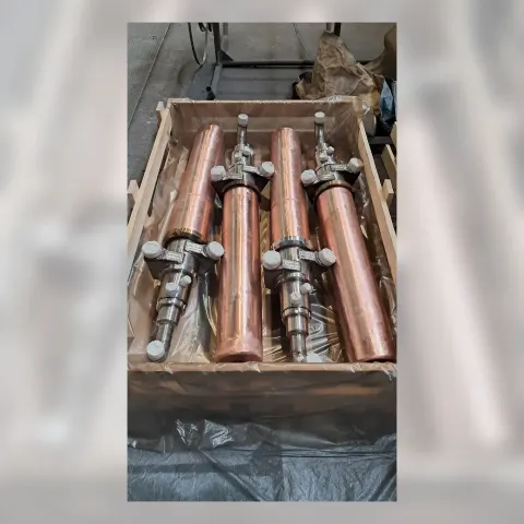 Медная комбинированная газокислородная фурма