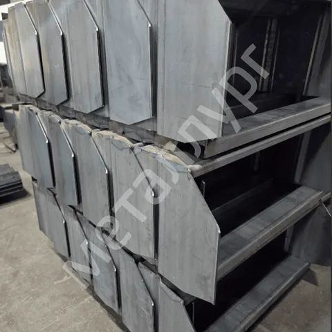 Ковш конвейера транспортировки клинкера KZBQ 250-1000/400/4