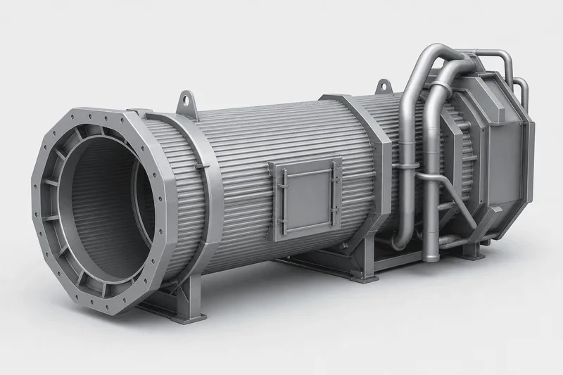Газоход промышленной печи