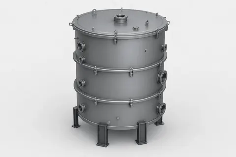 Вакуумный бак установки дегазации