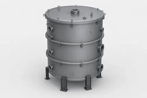 Вакуумный бак установки дегазации