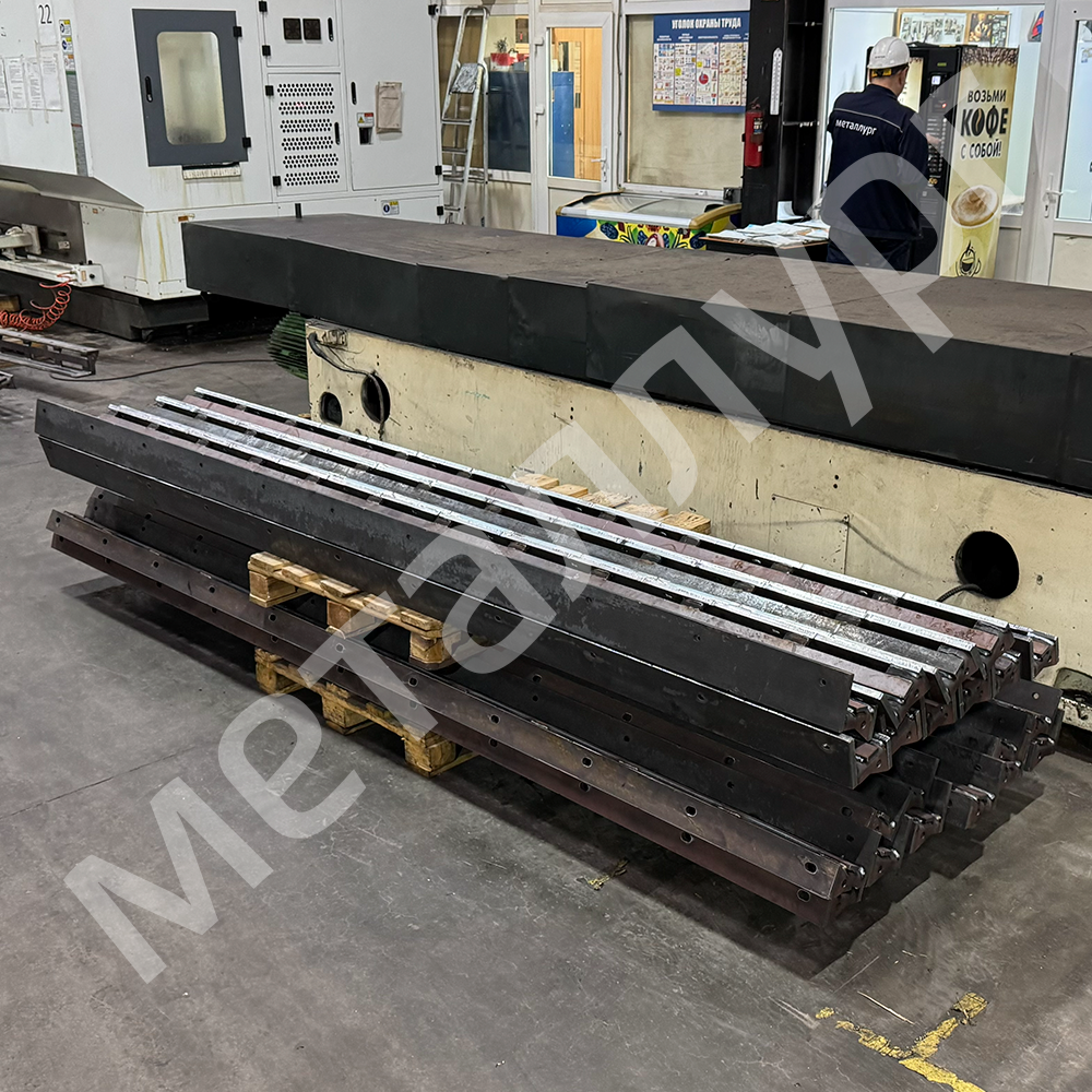 Составные части камеры полимеризации на линии по производству минеральной ваты