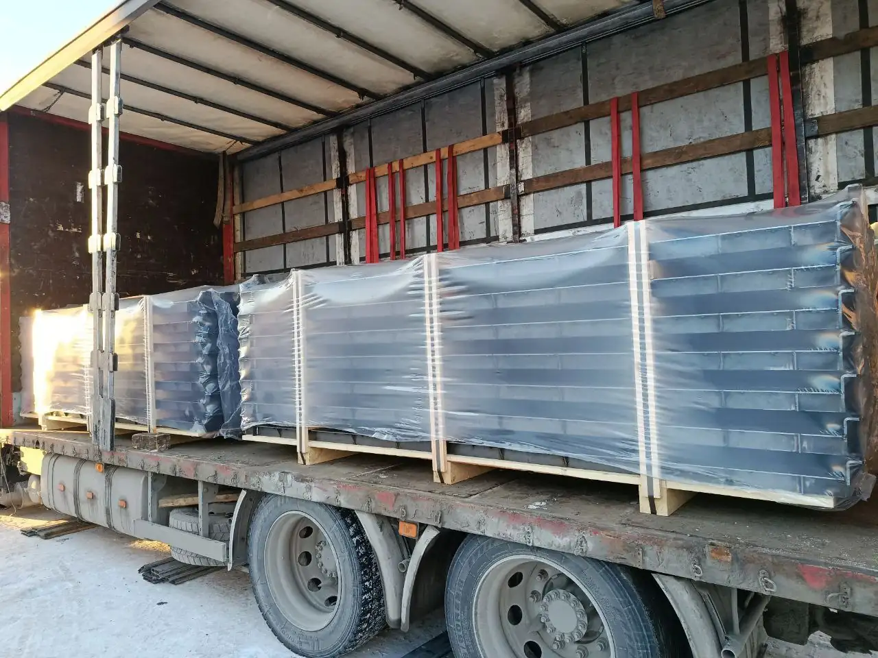 Завершена поставка ламелей и цепи КВО для линии производства минеральной ваты