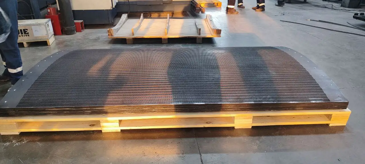 Отгружена партия перфорированных элементов для барабанного оборудования