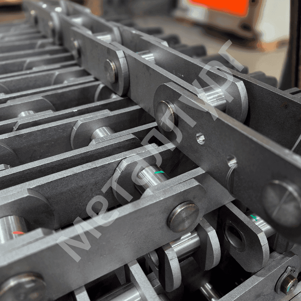 Как выбрать пластинчатую цепь: шаг, нагрузка, материал