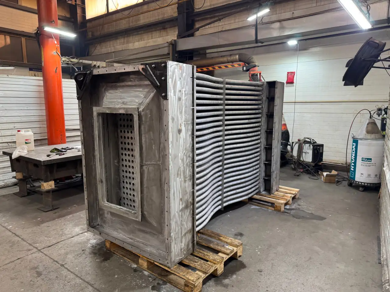 АО «Металлург» изготовило и поставило теплообменник для завода каменной ваты в Ростовской области