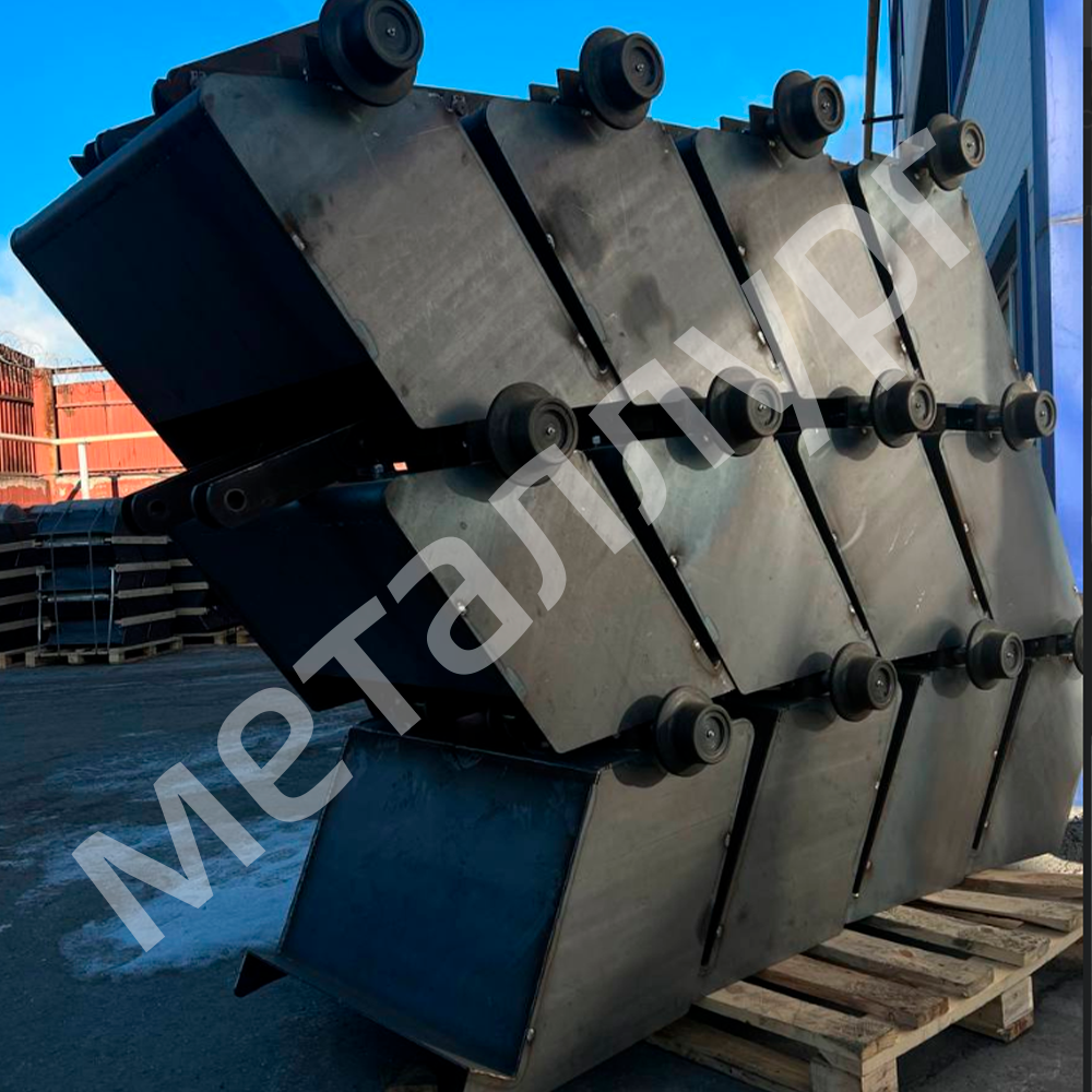 Полотно тяговой цепи клинкерного транспортера №7