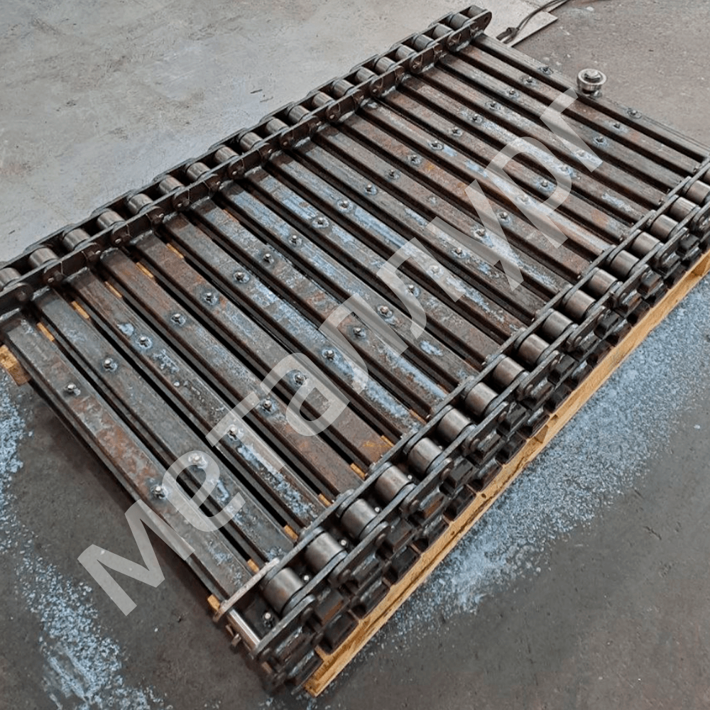 Полотно плоского пластинчатого транспортера