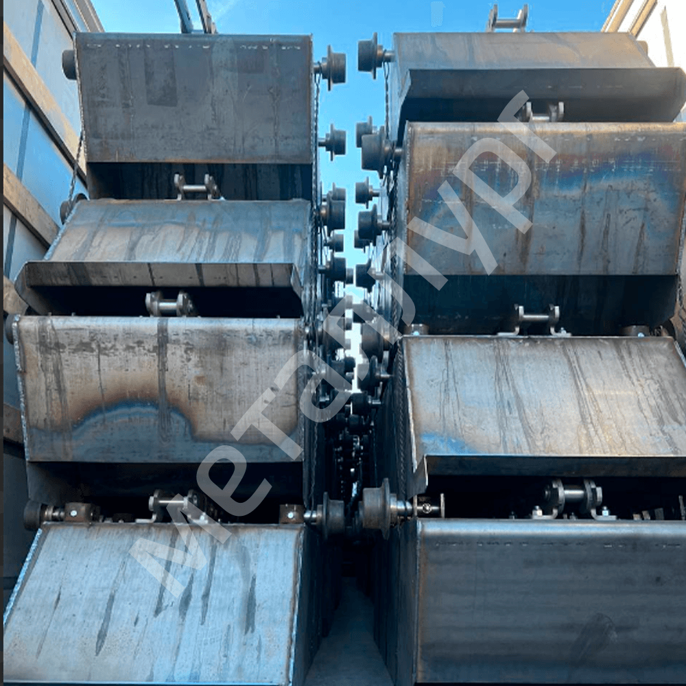 Полотно тяговой цепи клинкерного транспортёра