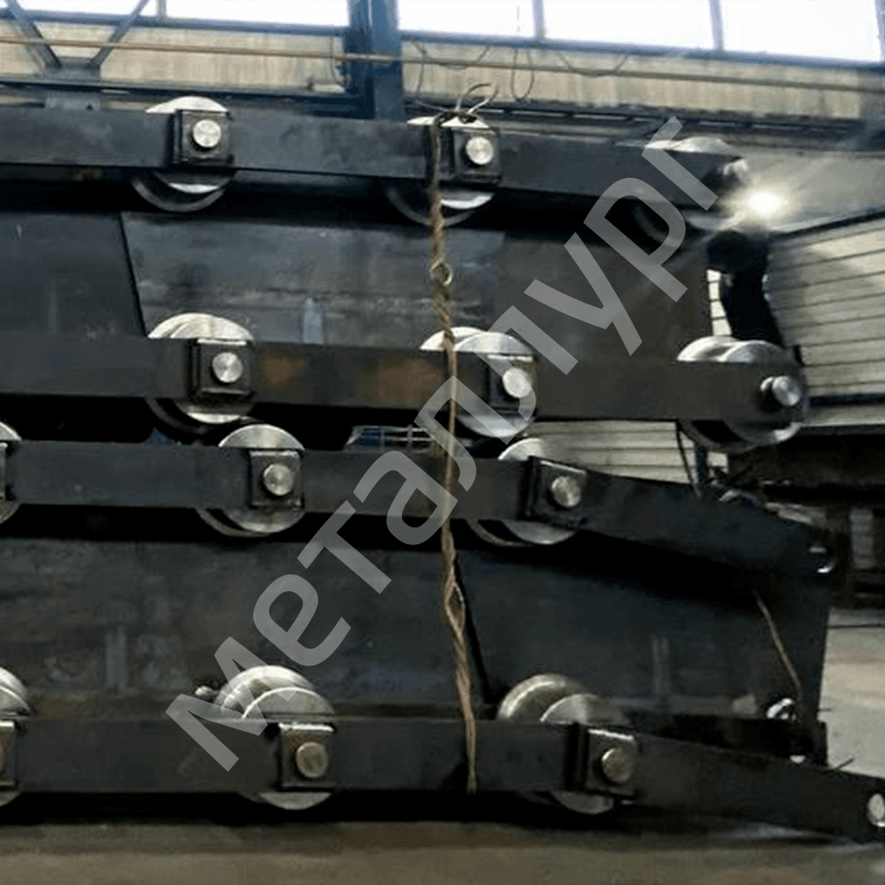 Полотно пластинчатого питателя