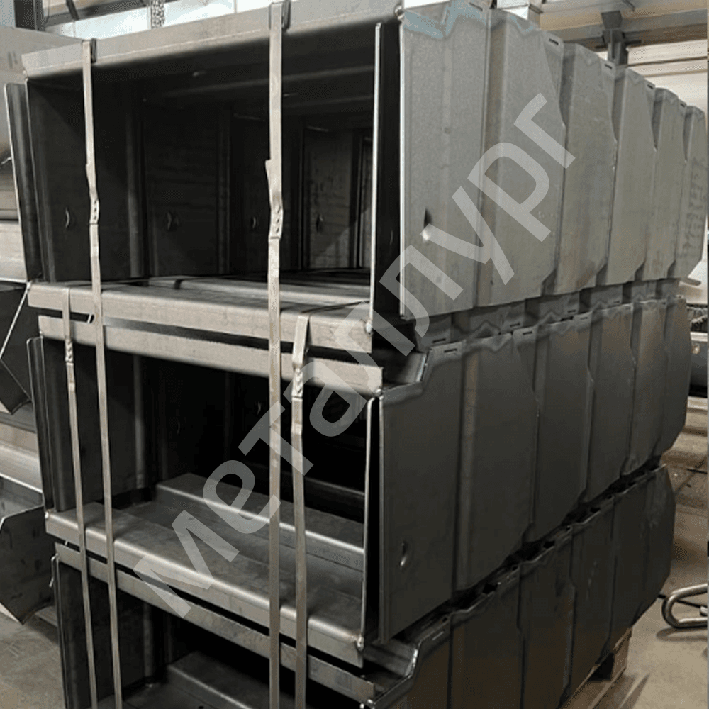 Ячейка конвейера с пазами под перегородку 800/400/4 