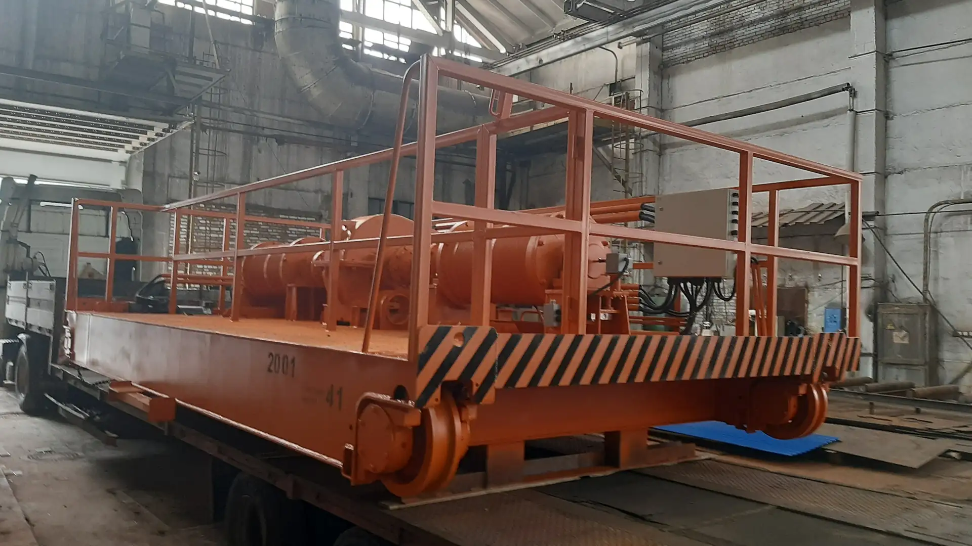 Тележка грузовая, к крану мостовому электрическому 16-А5УП- 16,5-8,0-У1