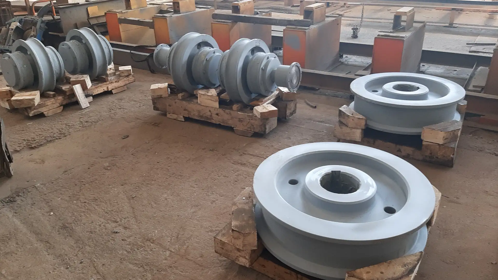 Крановые колеса к кранам