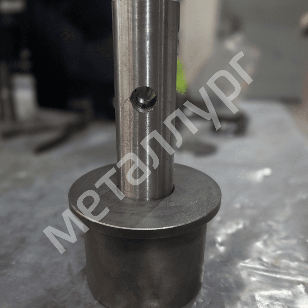 Звено питателя известняка с роликами