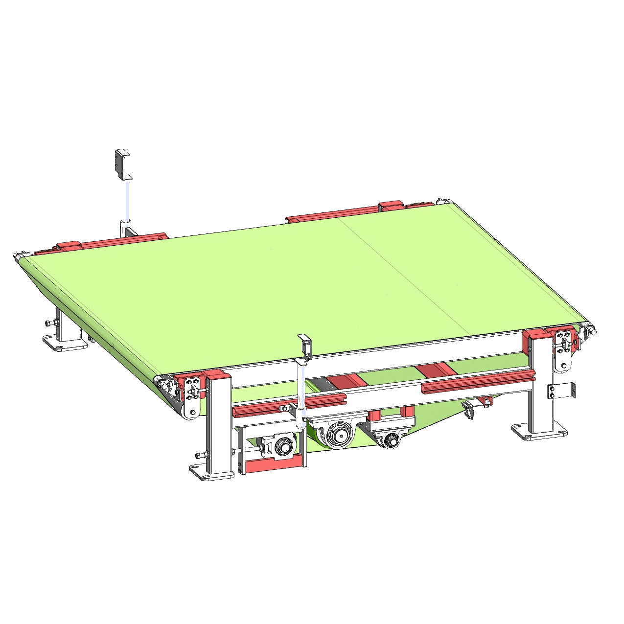 Конвейер ленточный (Конвейер нижний секции пайки)