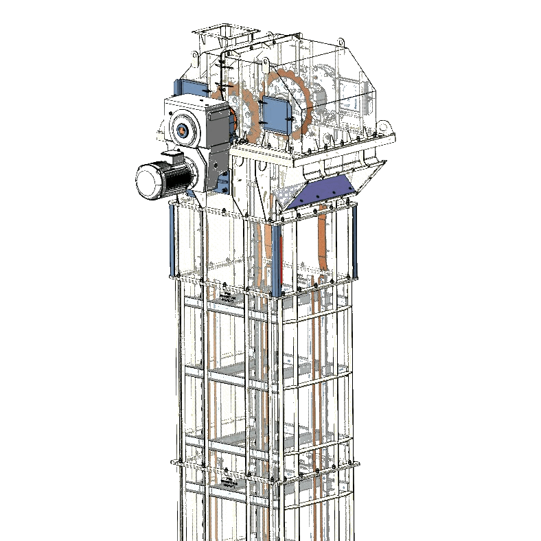 Элеватор ковшовый цепной