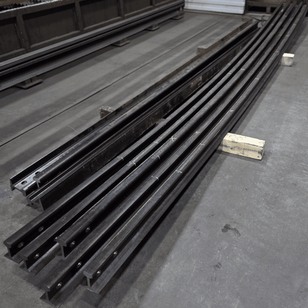 Рельс Р18 L=4505 мм крайний     